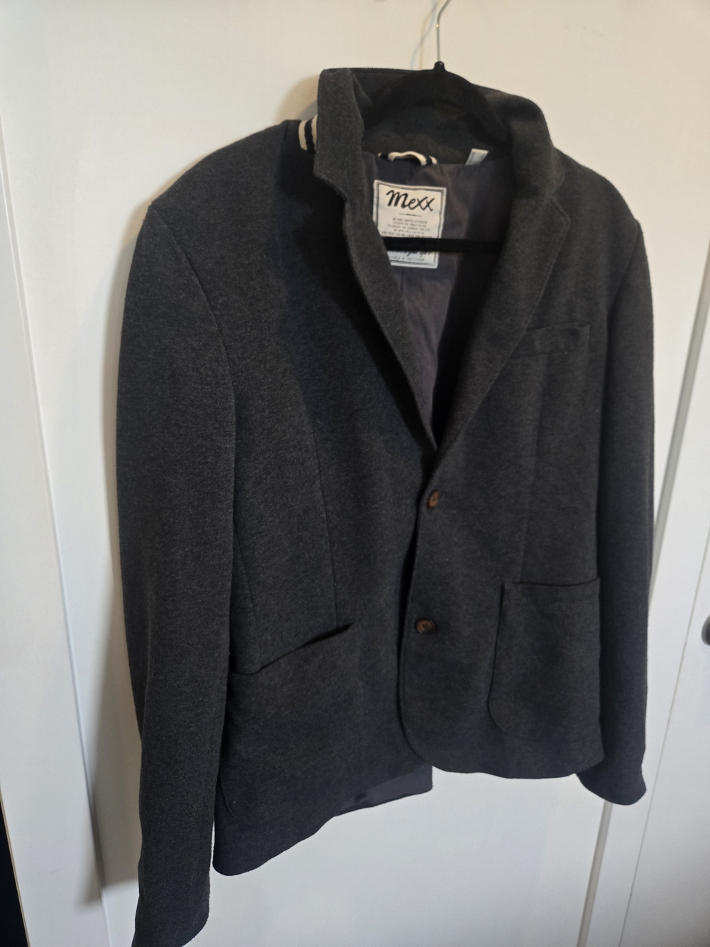 Mexx Men's Charcoal Gray Blazer